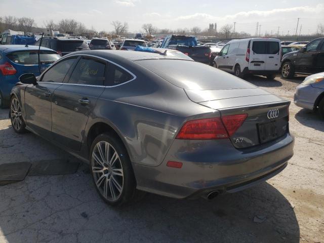 WAU2GAFC1EN021099 - 2014 AUDI A7 PRESTIGE GRAY photo 3