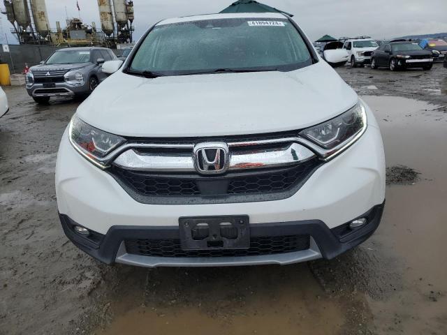 7FARW1H55KE040014 - 2019 HONDA CR-V EX WHITE photo 5