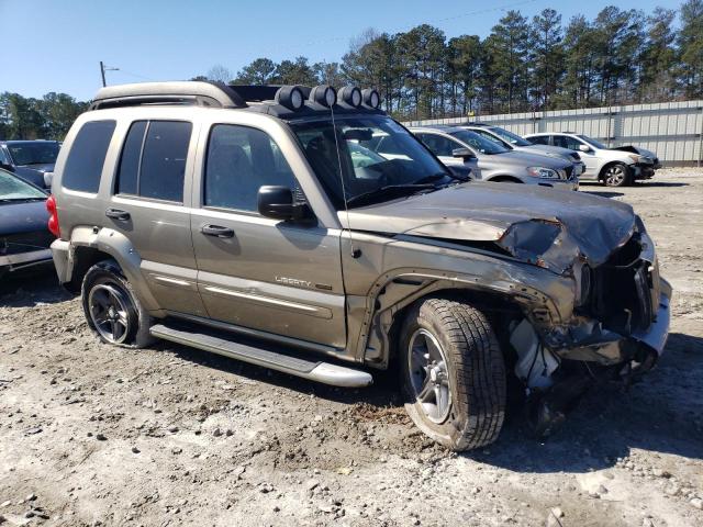 1J4GK38K93W622947 - 2003 JEEP LIBERTY RENEGADE GOLD photo 4