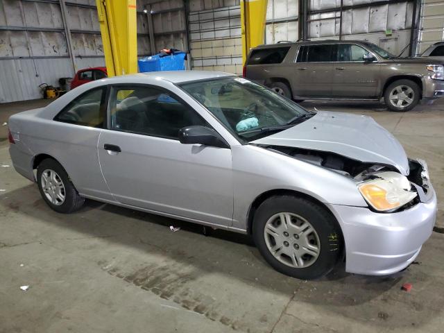 1HGEM21242L011785 - 2002 HONDA CIVIC DX SILVER photo 4