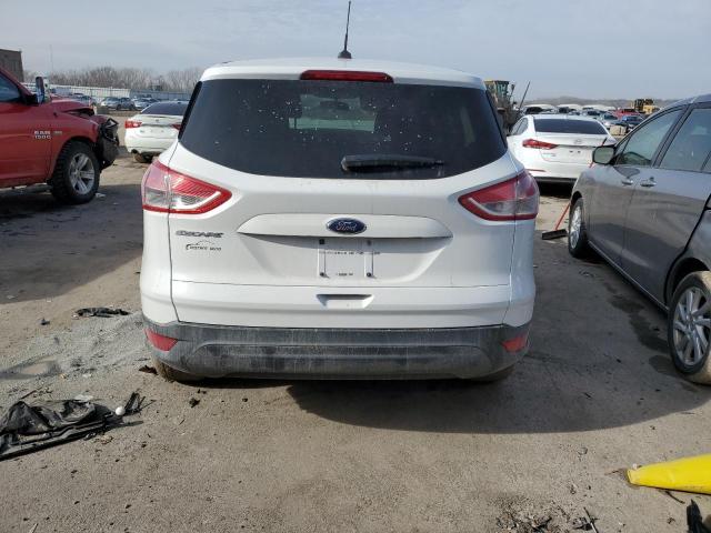 1FMCU0F71DUA08429 - 2013 FORD ESCAPE S WHITE photo 6