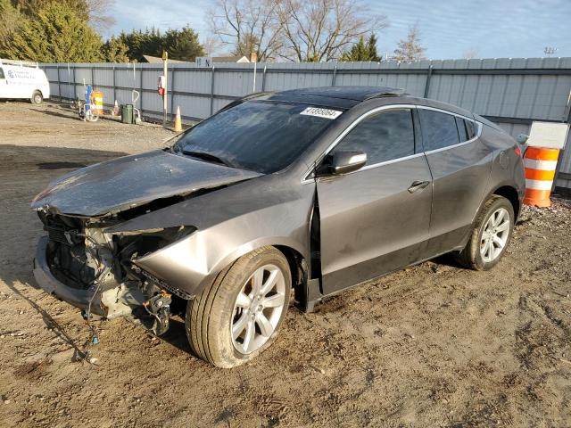 2HNYB1H65CH500418 - 2012 ACURA ZDX ADVANCE GRAY photo 1