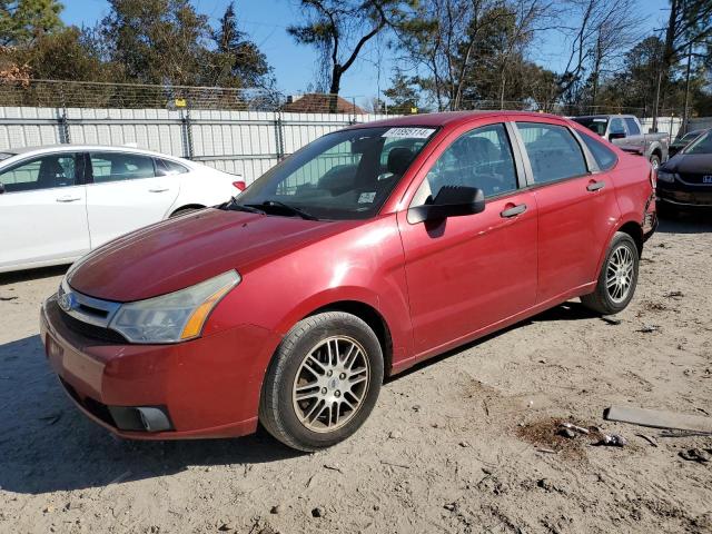 1FAHP3FN0BW115304 - 2011 FORD FOCUS SE RED photo 1