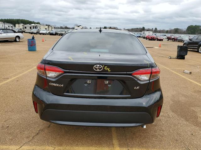 5YFEPMAE3NP293148 - 2022 TOYOTA COROLLA LE BLACK photo 6