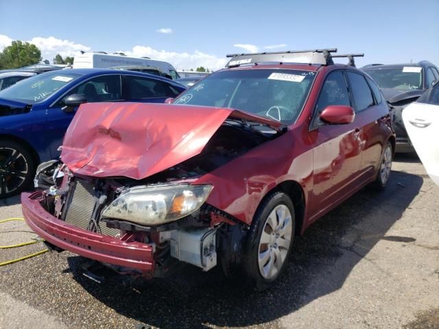 JF1GH6A63BH813887 - 2011 SUBARU IMPREZA 2.5I RED photo 2