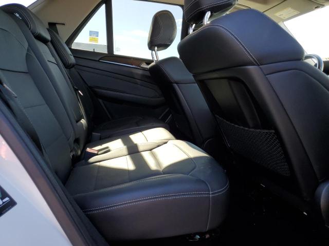 4JGDA5HB4FA545120 - 2015 MERCEDES-BENZ ML 350 4MATIC WHITE photo 10