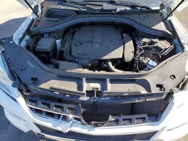 4JGDA5HB4FA545120 - 2015 MERCEDES-BENZ ML 350 4MATIC WHITE photo 11