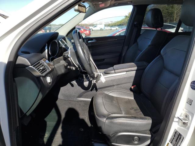 4JGDA5HB4FA545120 - 2015 MERCEDES-BENZ ML 350 4MATIC WHITE photo 7