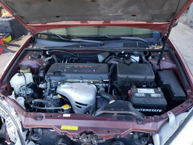 4T1BE32K54U352494 - 2004 TOYOTA CAMRY LE BURGUNDY photo 11