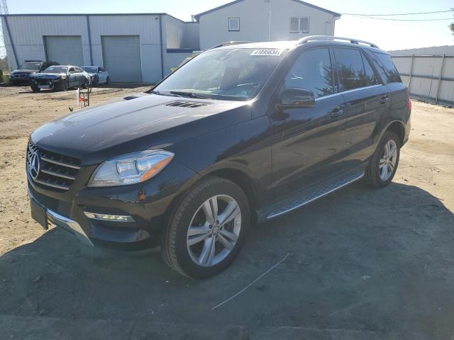 4JGDA5HB2EA397239 - 2014 MERCEDES-BENZ ML 350 4MATIC BLACK photo 1