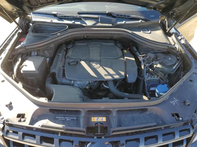 4JGDA5HB2EA397239 - 2014 MERCEDES-BENZ ML 350 4MATIC BLACK photo 11