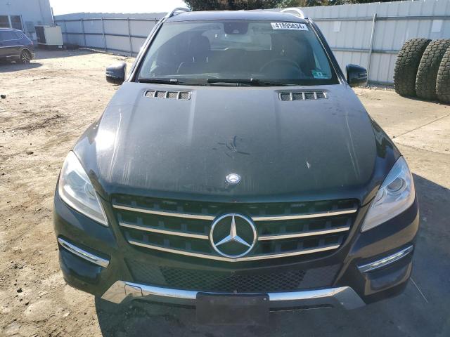 4JGDA5HB2EA397239 - 2014 MERCEDES-BENZ ML 350 4MATIC BLACK photo 5