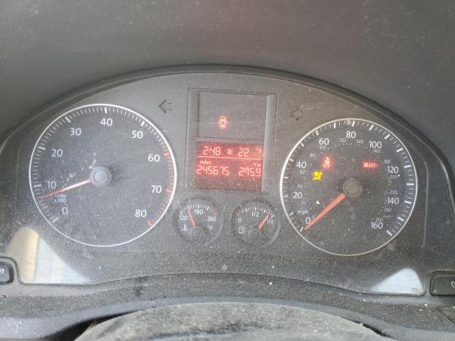 3VWEG71K67M066745 - 2007 VOLKSWAGEN JETTA WOLFSBURG 黑色 照片 9