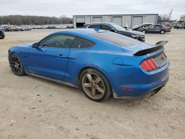 1FA6P8CF8L5188803 - 2020 FORD MUSTANG GT BLUE photo 2