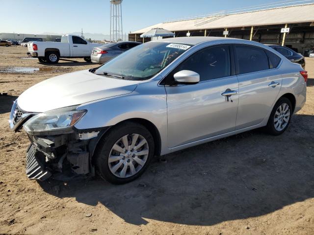 3N1AB7AP2HL722915 - 2017 NISSAN SENTRA S SILVER photo 1