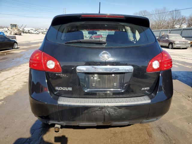 JN8AS5MV5BW261498 - 2011 NISSAN ROGUE S BLACK photo 6