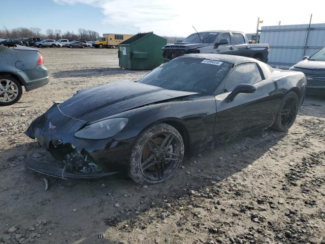 1G1YY26W785107251 - 2008 CHEVROLET CORVETTE BLACK photo 1