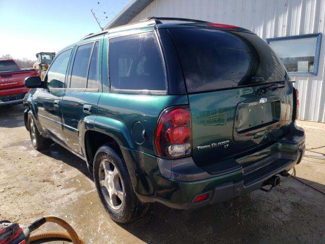 1GNDT13S552365014 - 2005 CHEVROLET TRAILBLAZE LS GREEN photo 2