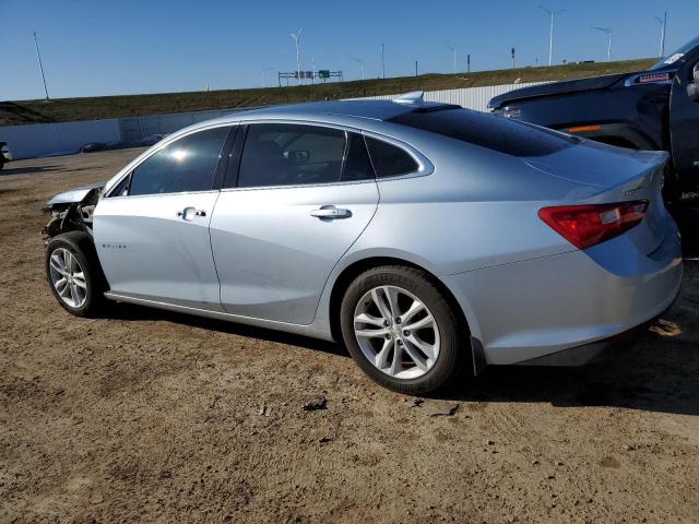 1G1ZE5ST2HF212381 - 2017 CHEVROLET MALIBU LT SILVER photo 2