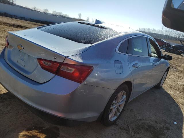 1G1ZE5ST2HF212381 - 2017 CHEVROLET MALIBU LT SILVER photo 3