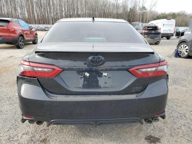 4T1K61BK0MU039192 - 2021 TOYOTA CAMRY XSE BLACK photo 6