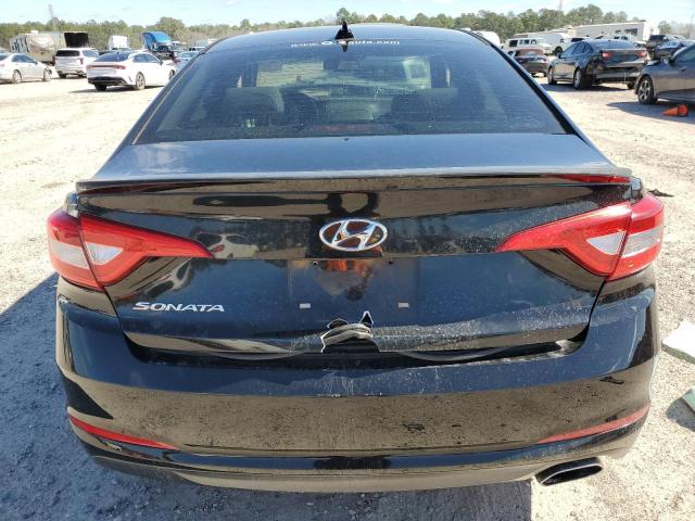 5NPE24AF9GH383993 - 2016 HYUNDAI SONATA SE BLACK photo 6