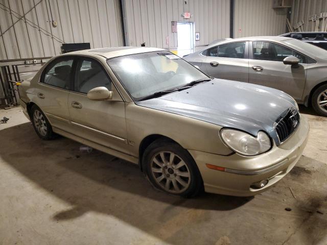 KMHWF35H64A971251 - 2004 HYUNDAI SONATA GLS GOLD photo 4