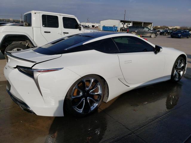 JTHHP5AY2KA006071 - 2019 LEXUS LC 500 WHITE photo 3