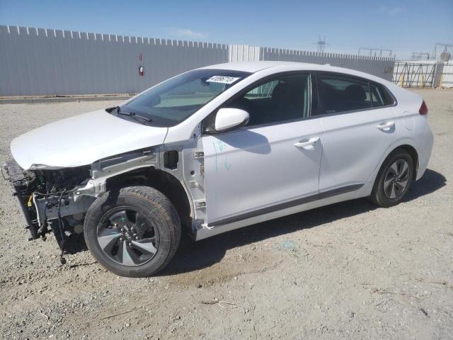 KMHC75LC6KU124843 - 2019 HYUNDAI IONIQ SEL WHITE photo 1