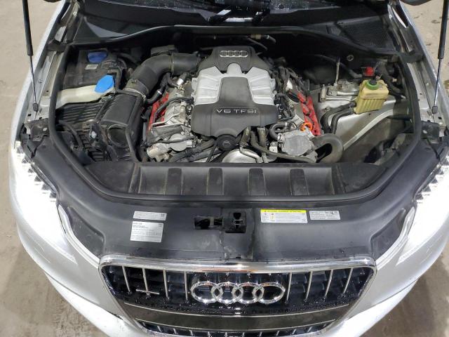 WA1DGBFE4DD013354 - 2013 AUDI Q7 PRESTIGE ვერცხლისფერი ფოტო 11