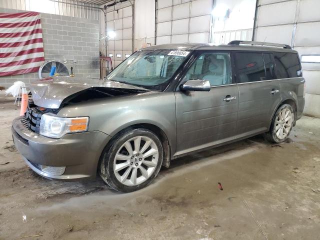 2FMHK6DT6CBD14867 - 2012 FORD FLEX LIMITED GRAY photo 1