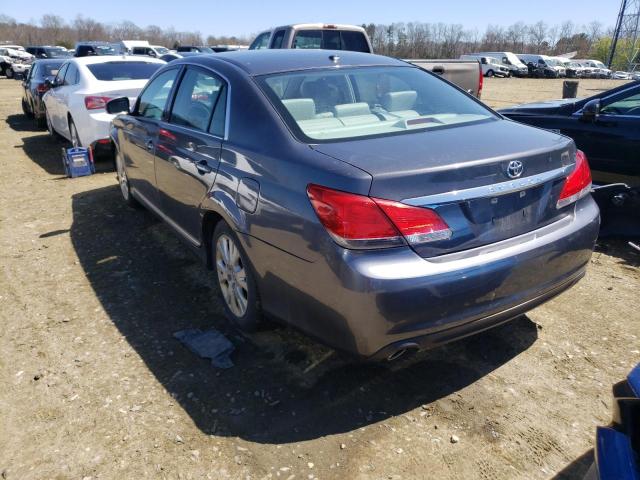 4T1BK3DB5CU455953 - 2012 TOYOTA AVALON BASE GRAY photo 3