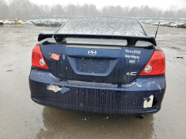 JTKDE177X60101639 - 2006 TOYOTA SCION TC ლურჯი ფოტო 6