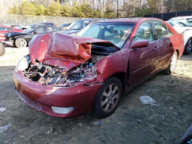 4T1BE30K56U164791 - 2006 TOYOTA CAMRY LE RED photo 1