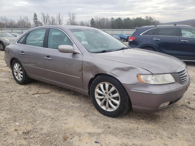 KMHFC46F76A104455 - 2006 HYUNDAI AZERA SE GRAY photo 4