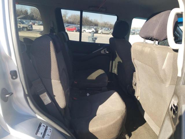 5N1AR18U16C613447 - 2006 NISSAN PATHFINDER LE ვერცხლისფერი ფოტო 11