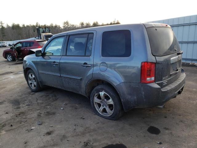 5FNYF4H58DB028600 - 2013 HONDA PILOT EXL GRAY photo 2