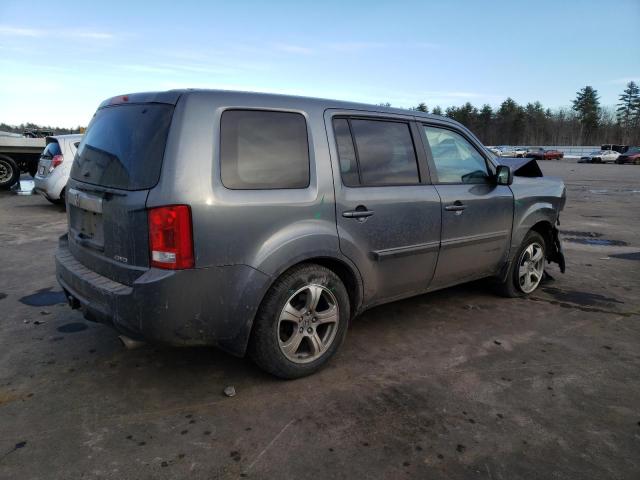 5FNYF4H58DB028600 - 2013 HONDA PILOT EXL GRAY photo 3