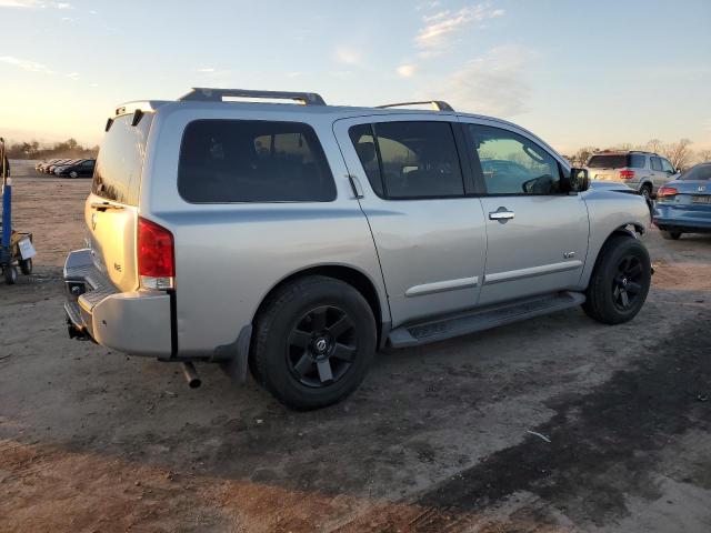 5N1AA08B56N722417 - 2006 NISSAN ARMADA SE SILVER photo 3