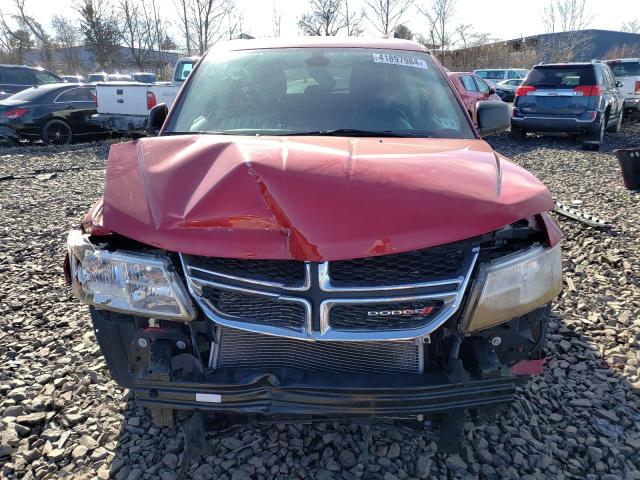 3C4PDCAB4KT865340 - 2019 DODGE JOURNEY SE RED photo 5