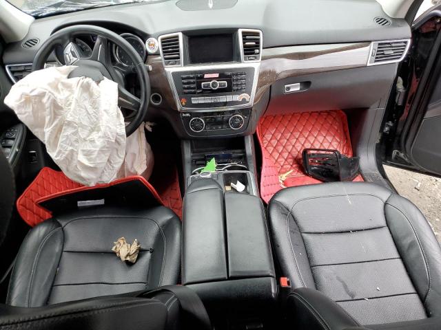 4JGDA5HBXEA350427 - 2014 MERCEDES-BENZ ML 350 4MATIC BLACK photo 8