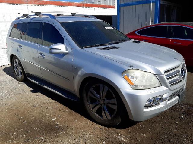 4JGBF2FE9BA711842 - 2011 MERCEDES-BENZ GL 350 BLU SILVER photo 4