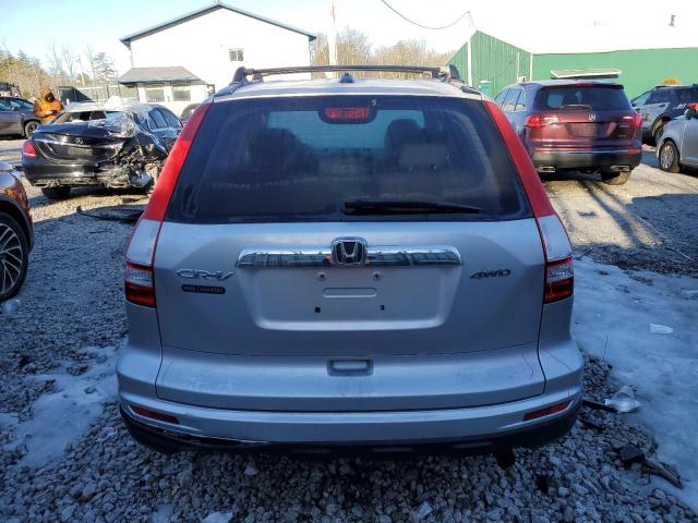 5J6RE4H78AL064508 - 2010 HONDA CR-V EXL SILVER photo 6