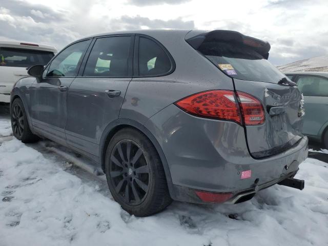 WP1AE2A26CLA92086 - 2012 PORSCHE CAYENNE S HYBRID GRAY photo 2