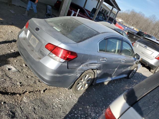 4S3BMCG69C3027225 - 2012 SUBARU LEGACY 2.5I PREMIUM SILVER photo 3