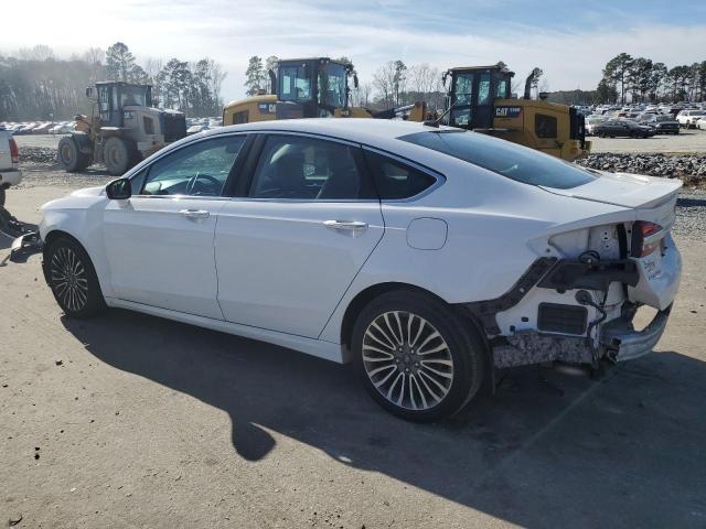 3FA6P0D90JR137767 - 2018 FORD FUSION TITANIUM/PLATINUM WHITE photo 2