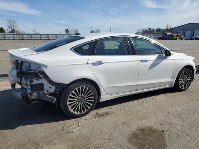 3FA6P0D90JR137767 - 2018 FORD FUSION TITANIUM/PLATINUM WHITE photo 3