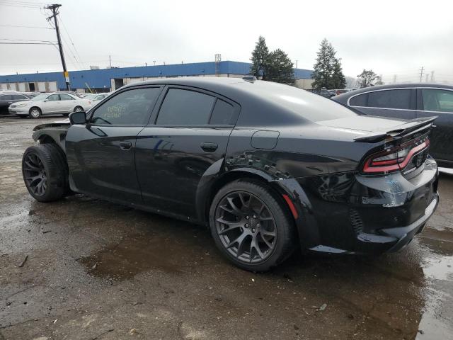 2C3CDXL95NH159334 - 2022 DODGE CHARGER SRT HELLCAT BLACK photo 2