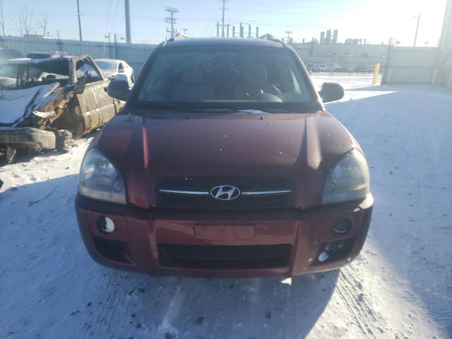 KM8JM12B95U119612 - 2005 HYUNDAI TUCSON GL MAROON photo 5