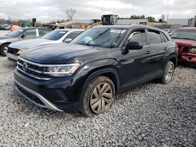 1V26C2CA6LC203185 - 2020 VOLKSWAGEN ATLAS CROS SE Черный фото 1